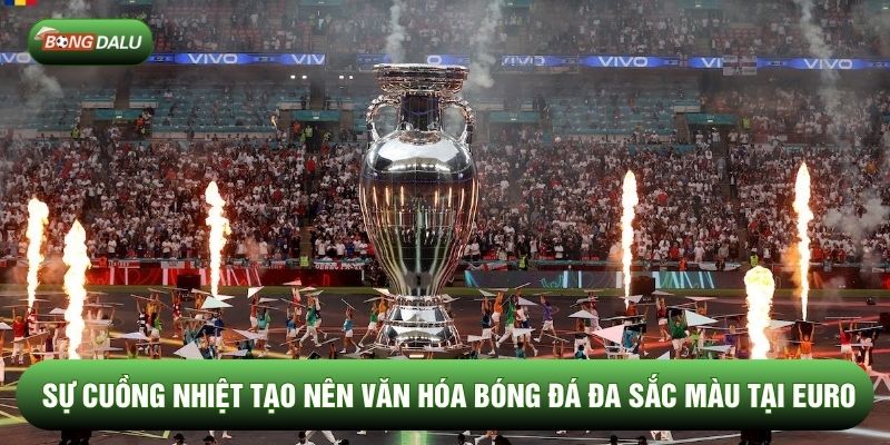 Sự cuồng nhiệt tạo nên văn hóa bóng đá đa sắc màu tại Euro