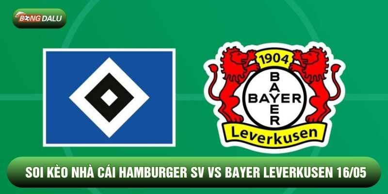 Soi Kèo Hamburger SV Vs Bayer Leverkusen 16/05 - Bundesliga