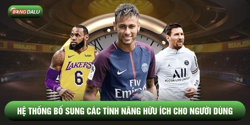 Hệ thống bổ sung các tính năng hữu ích cho người dùng Hệ thống bổ sung các tính năng hữu ích cho người dùng
