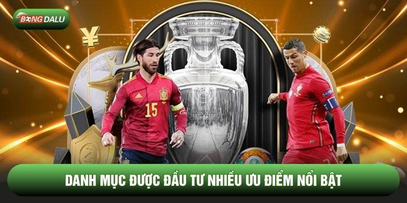 Danh mục được đầu tư nhiều ưu điểm nổi bật