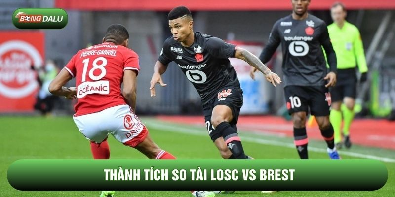 Thành tích so tài Losc vs Brest