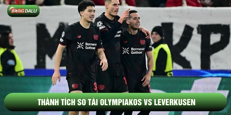 Thành tích so tài Olympiakos vs Leverkusen Thành tích so tài Olympiakos vs Leverkusen